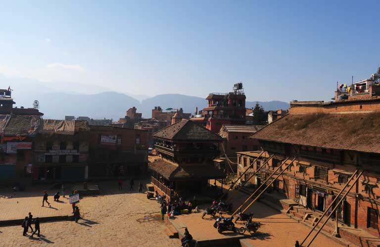 Erdbeben Nepal Bhaktapur