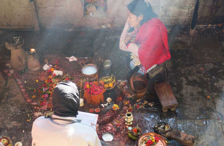 hindu temple bhaktapur nepal